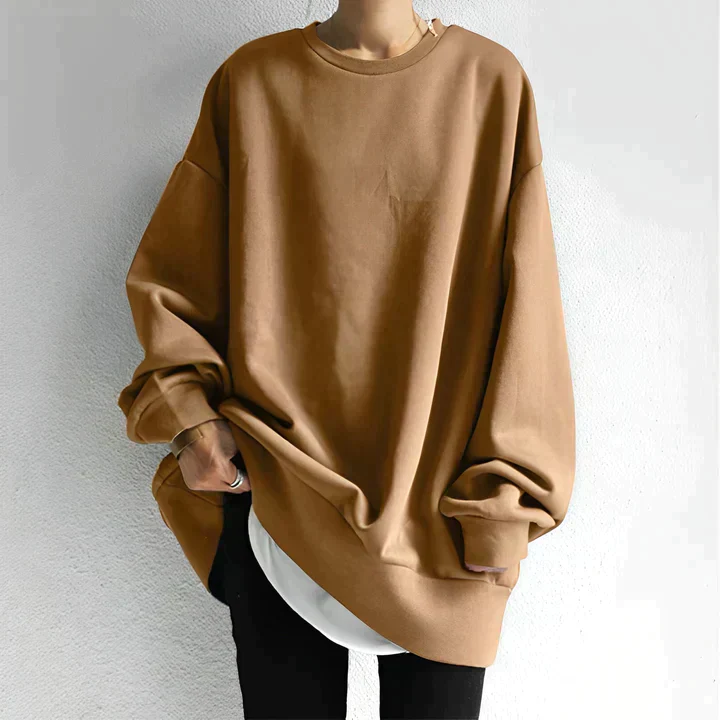 Alice | Women's Oversized Tunic Sweater - Image 2