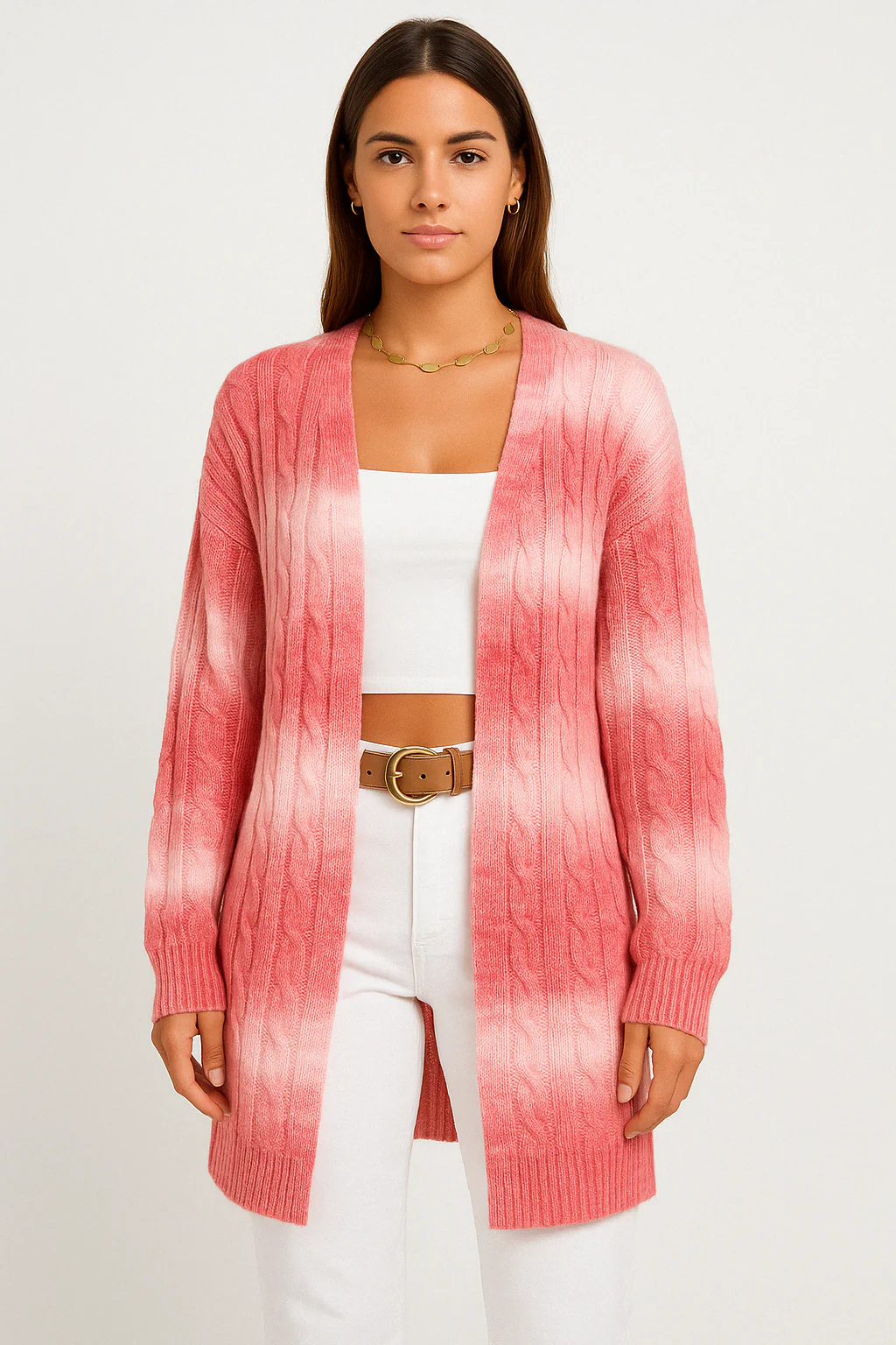 Ann | Women's Long Cardigan Sweater - Image 4