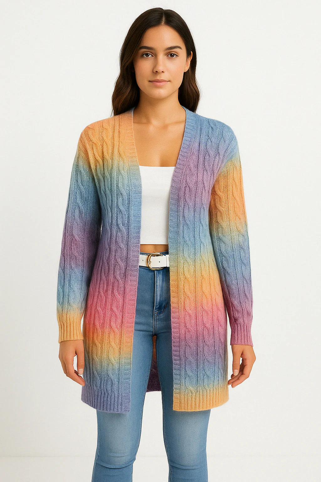 Ann | Women's Long Cardigan Sweater - Image 6