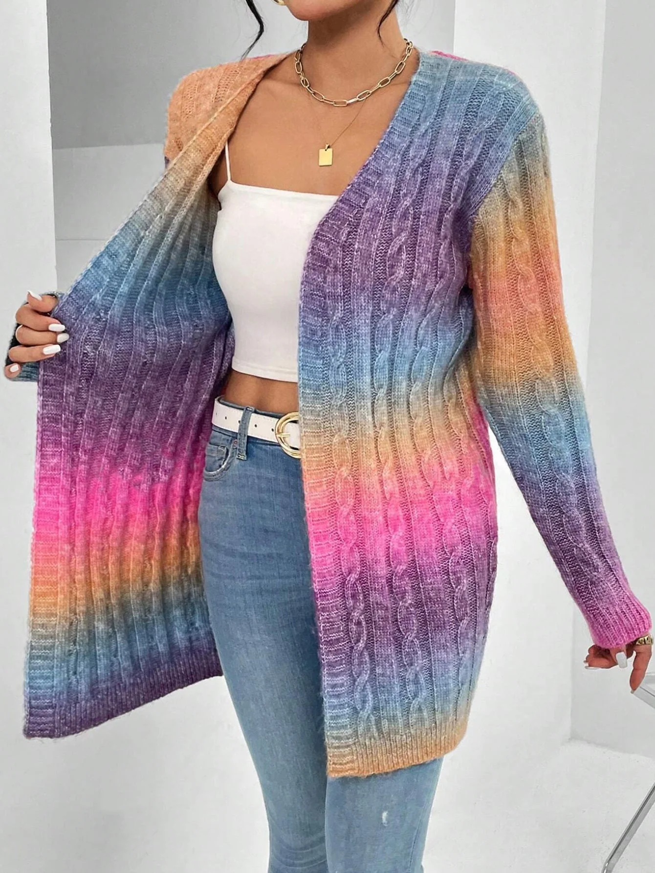 Ann | Women's Long Cardigan Sweater - Image 7