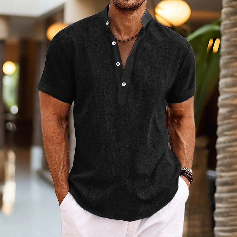 Archie | Lightweight Short Sleeve Shirt for Men - Image 4