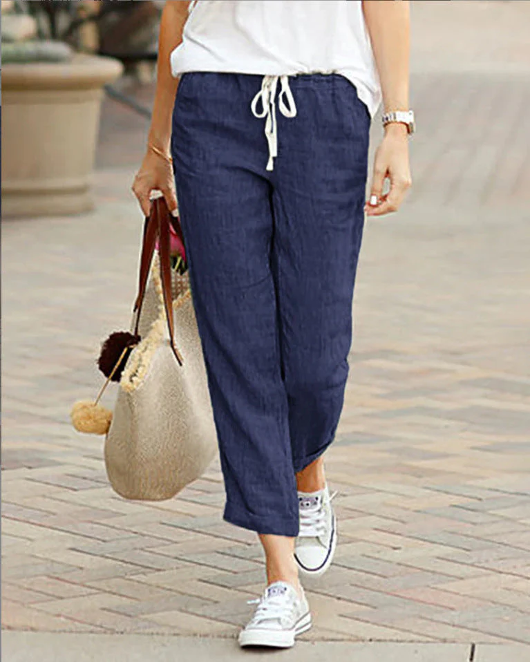 Brianna | Women's Trousers โ Comfortable Relaxed Fit โ Full Length Casual Pants - Image 3