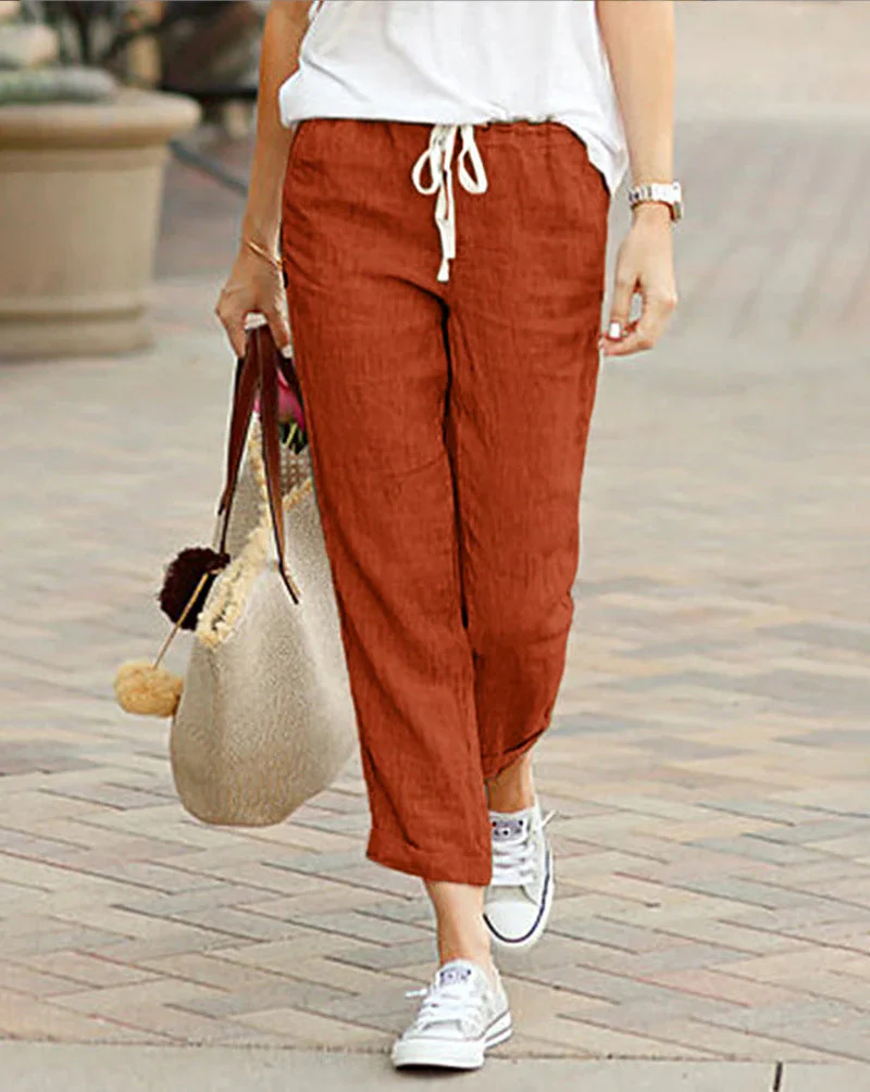 Brianna | Women's Trousers โ Comfortable Relaxed Fit โ Full Length Casual Pants - Image 4