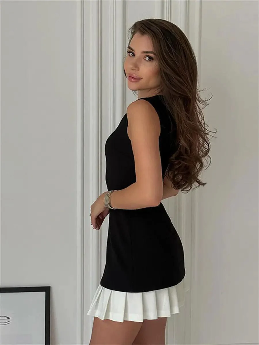 Briselle | Sophisticated Elegant Mini Dress for Women - Image 3
