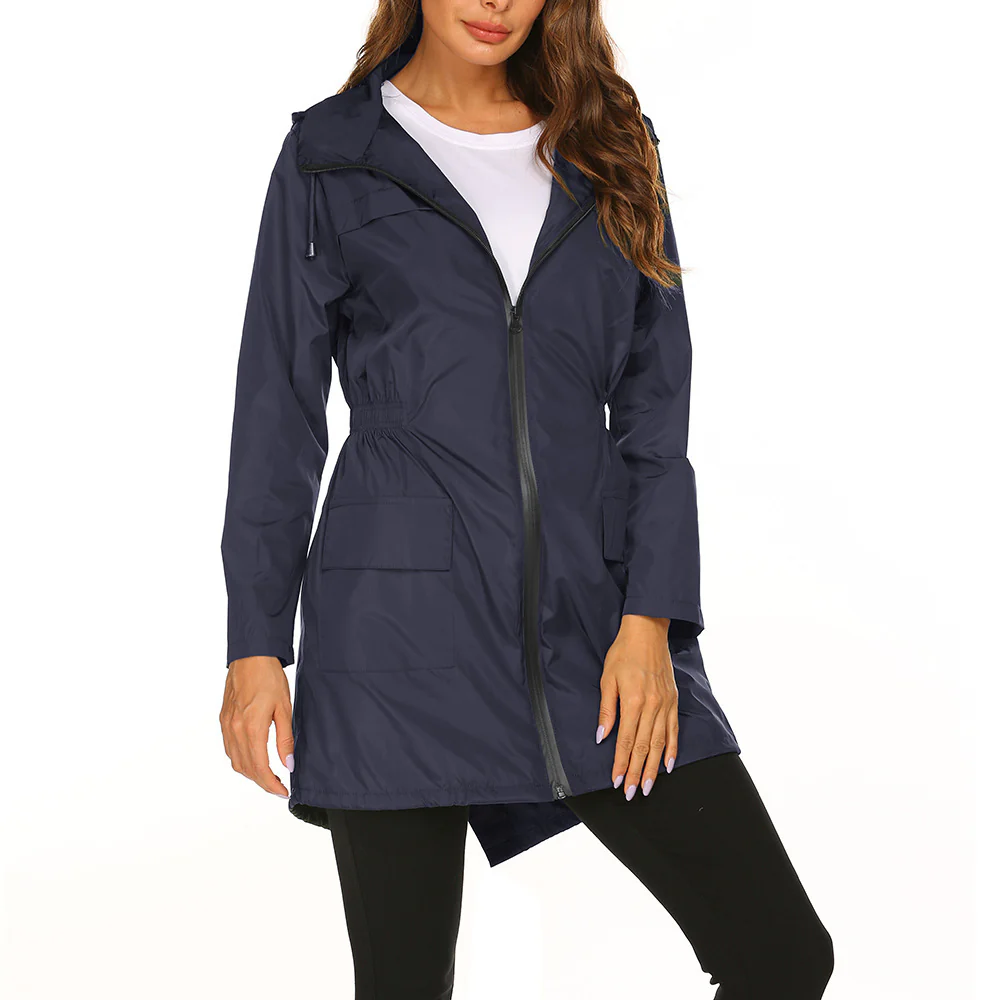 Candice | Women's Hooded Rain Jacket - Image 4