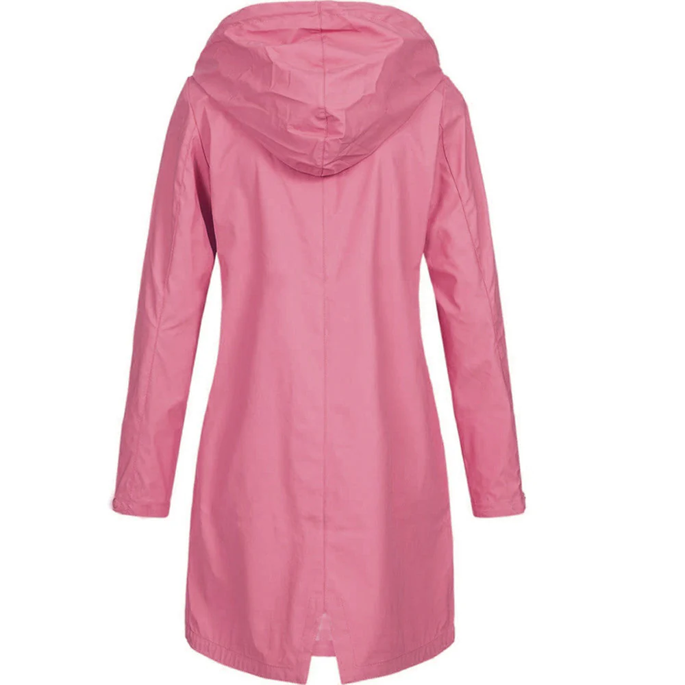 Cara | Women's Hooded Long Jacket - Image 5