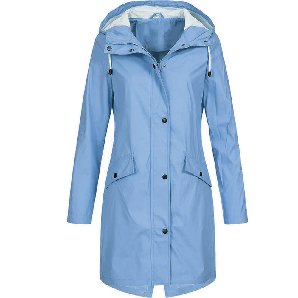 Cara | Women's Hooded Long Jacket - Image 8