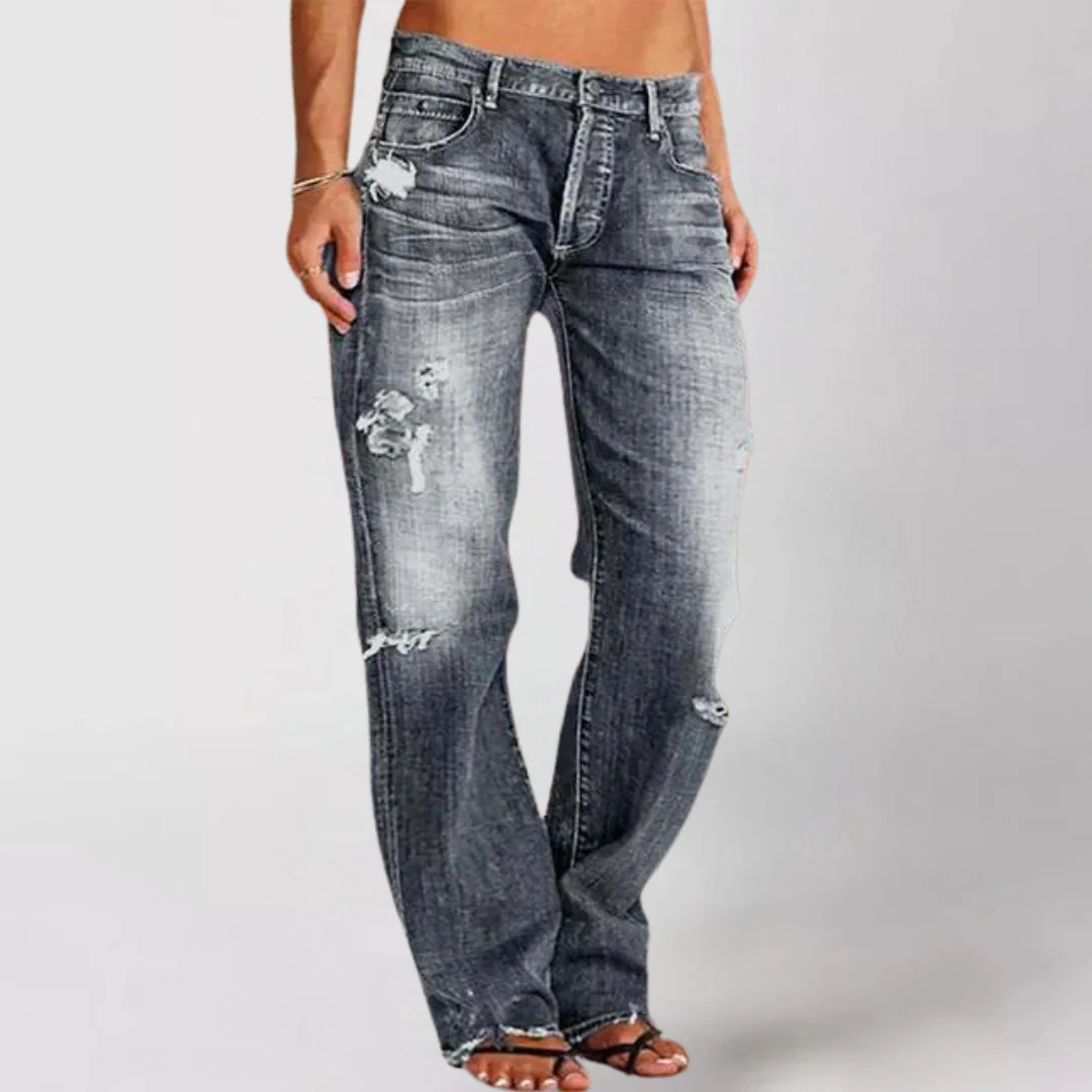 Carol | Relaxed wide-leg denim jeans - Image 4