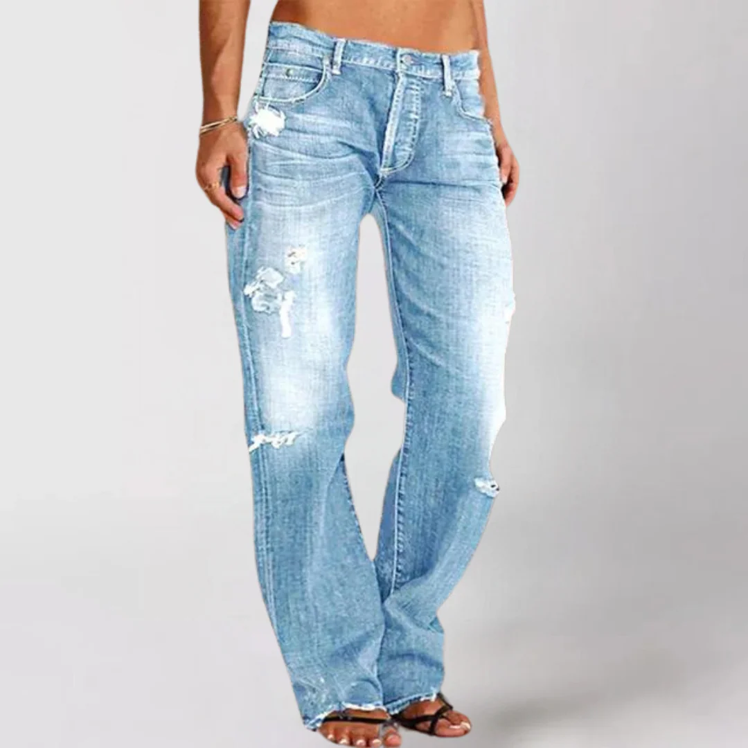 Carol | Relaxed wide-leg denim jeans - Image 5