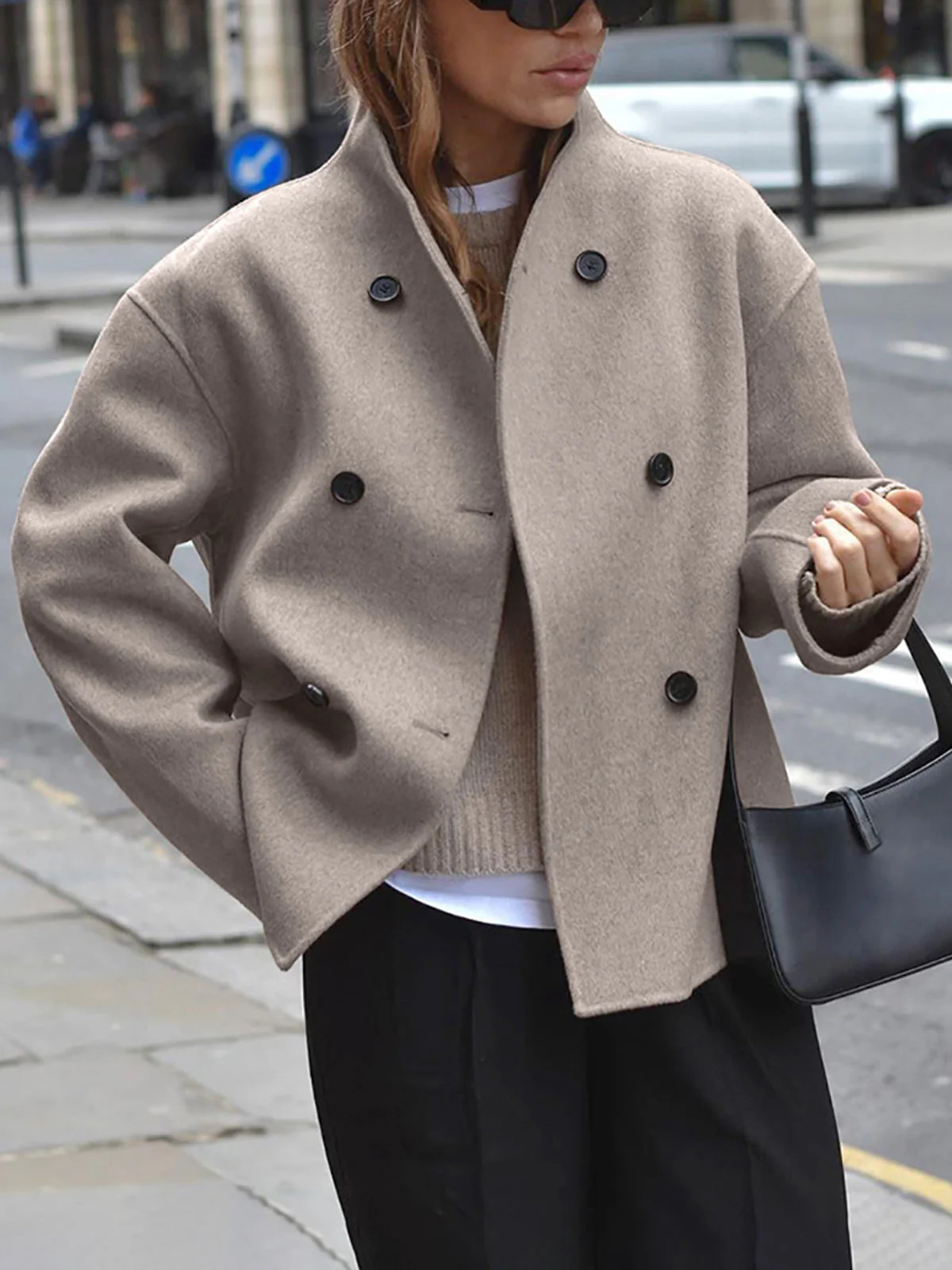 Charlene | Women's Double Breasted Pea Coat