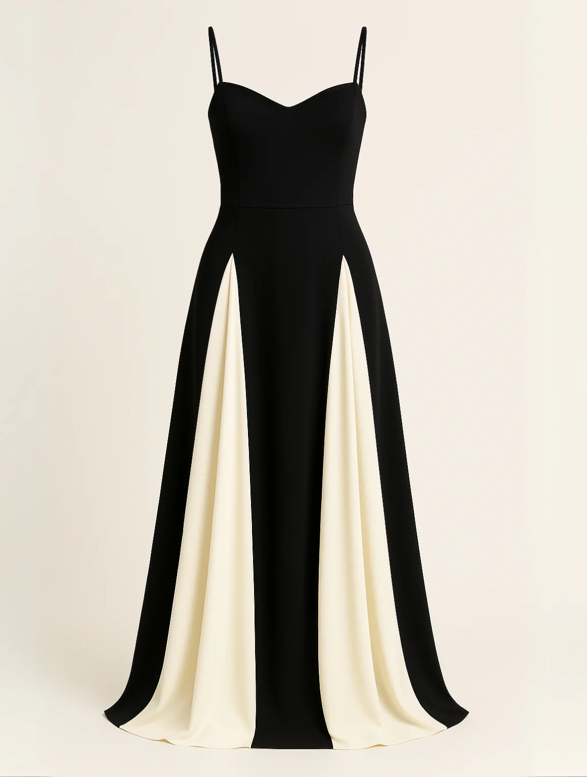 Charlotte | Portofino Elegant Contrast Panel Dress - Image 5