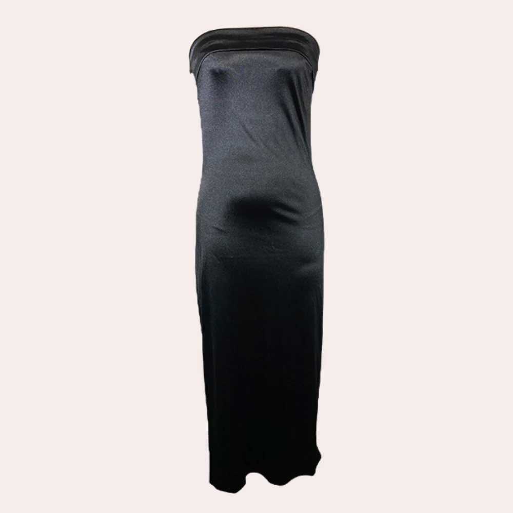 Courtney | Elegant Strapless Long Dress - Image 4