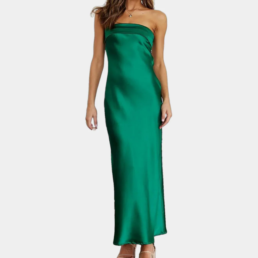Courtney | Elegant Strapless Long Dress - Image 6