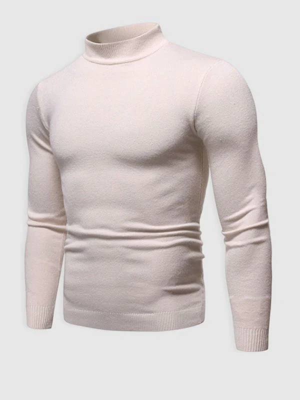 Darryl | Men's Slim-Fit Turtleneck Pullover Sweater - Image 5