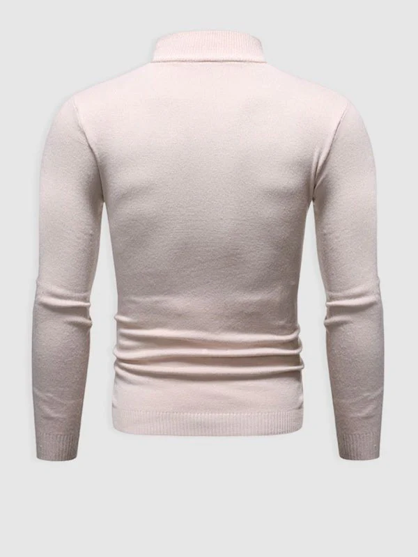 Darryl | Men's Slim-Fit Turtleneck Pullover Sweater - Image 6