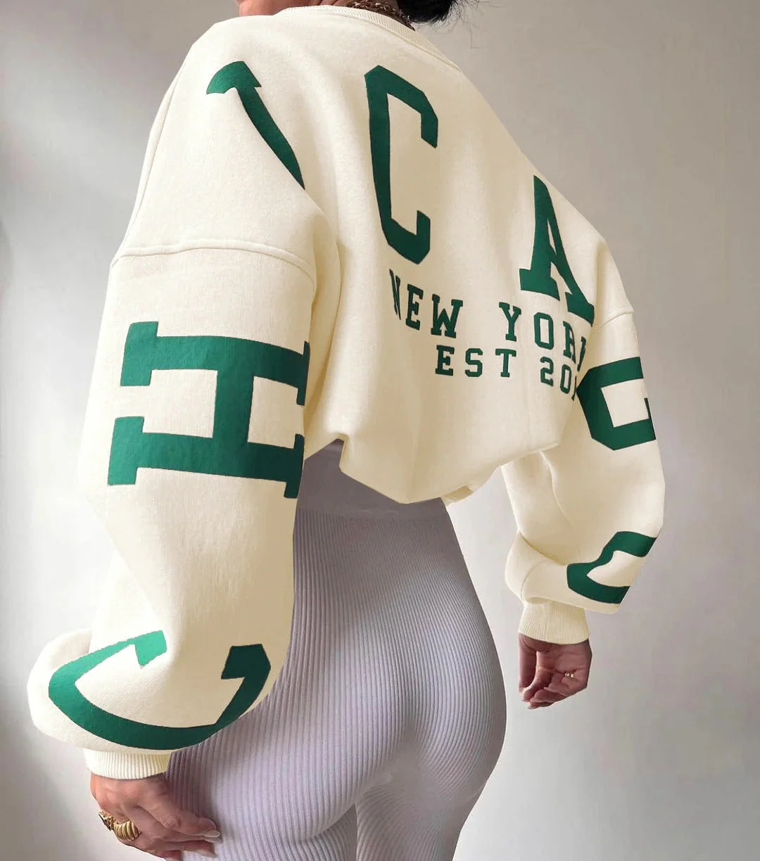 Donna | Women's Oversized Crewneck Sweatshirt - Image 13