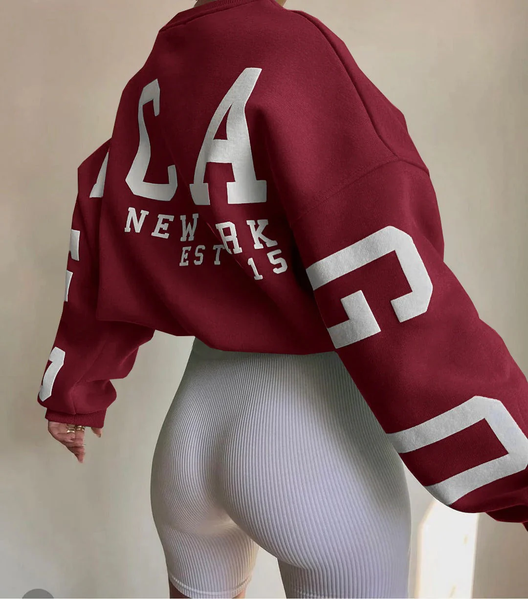 Donna | Women's Oversized Crewneck Sweatshirt - Image 9