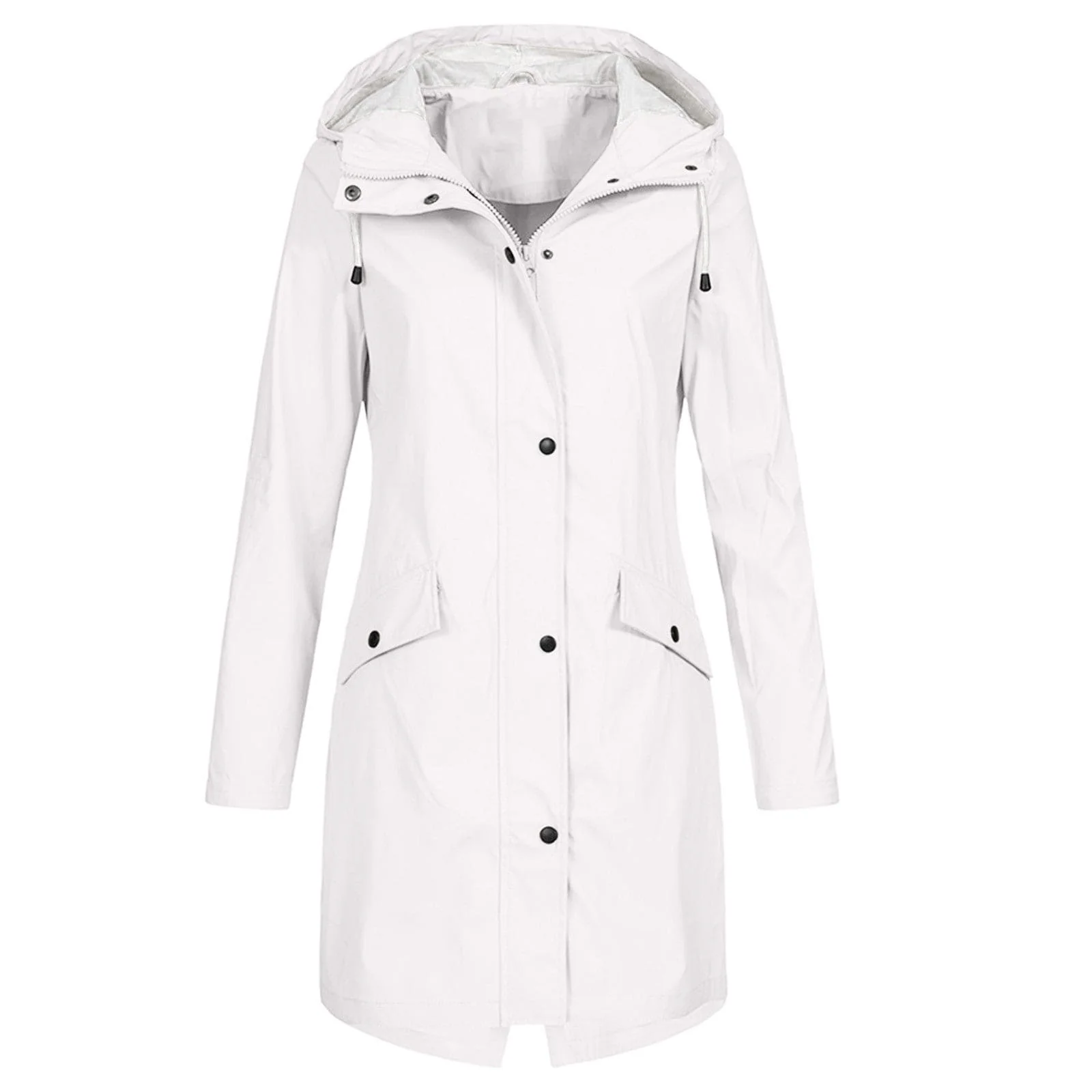 Erica | Women's Hooded Raincoat - Image 5