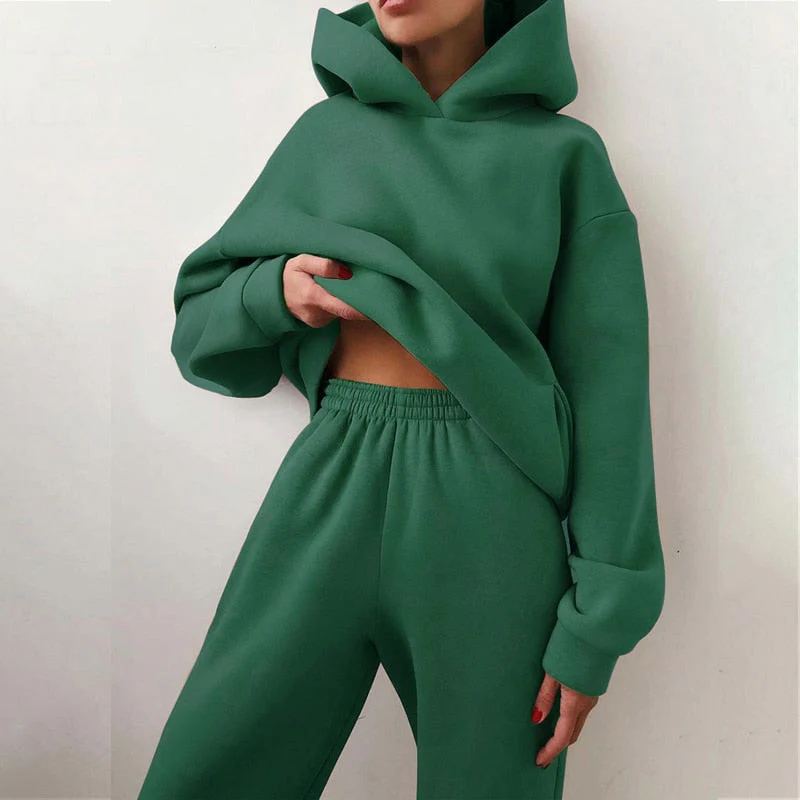 Esther | Women's Relaxed Fit Hoodie Jogger Set - Image 11