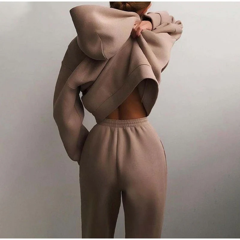 Esther | Women's Relaxed Fit Hoodie Jogger Set - Image 5