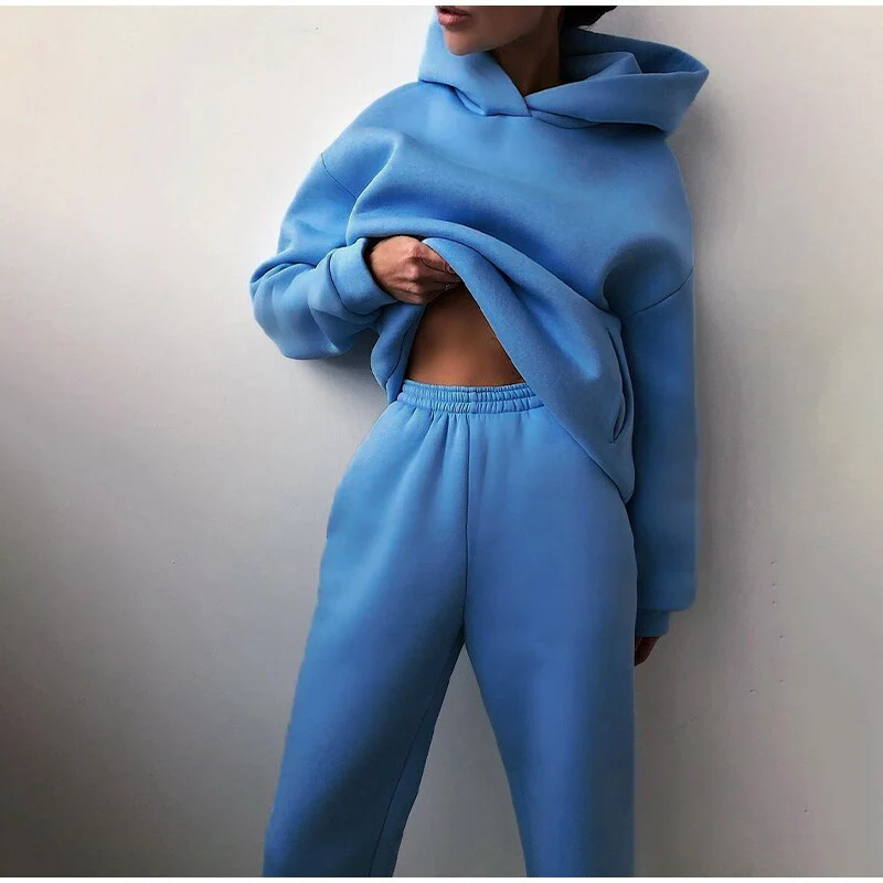 Esther | Women's Relaxed Fit Hoodie Jogger Set - Image 8