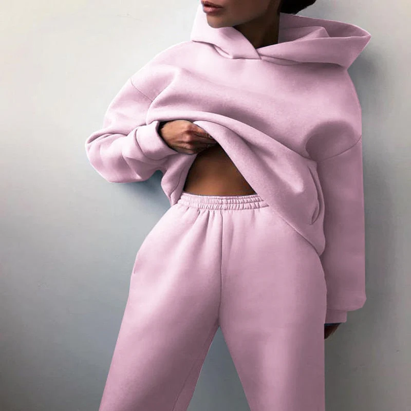 Esther | Women's Relaxed Fit Hoodie Jogger Set - Image 9