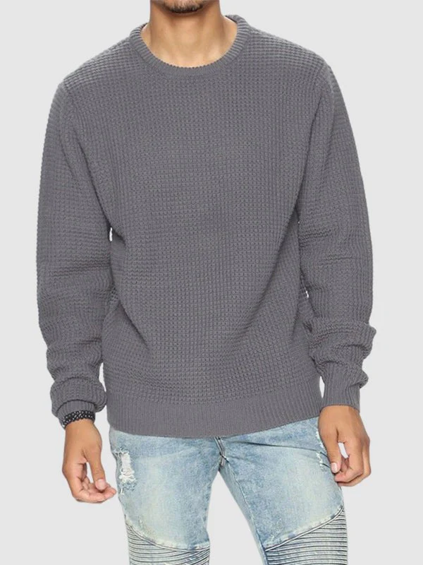 Grayson | Men's Oversized Crew Neck Sweater - Image 11