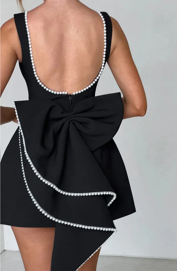 Harmonia | Elegant Mini Dress with Flattering Silhouette - Image 7