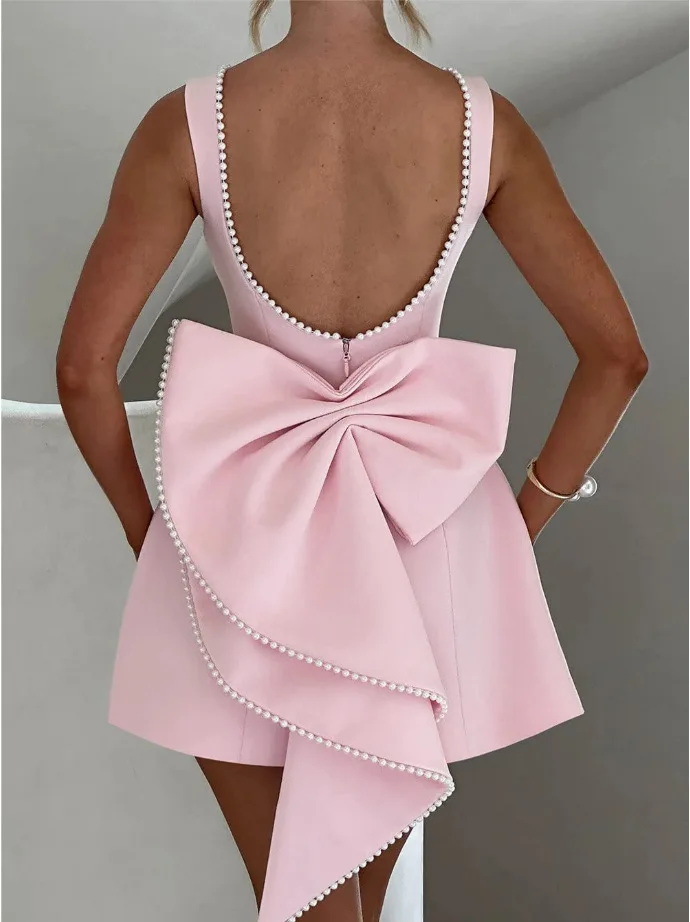 Harmonia | Elegant Mini Dress with Flattering Silhouette - Image 9