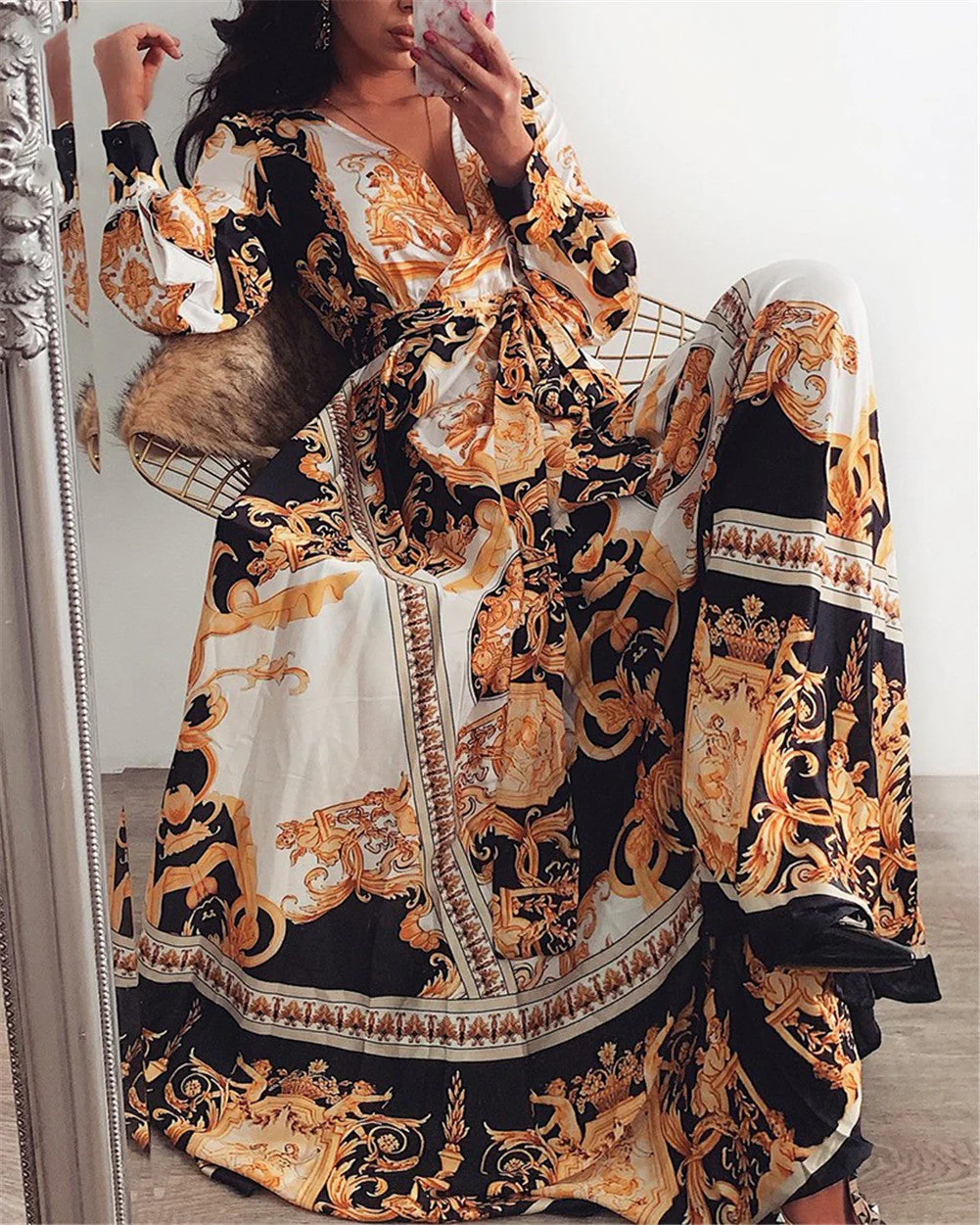 Harmony | Bohemian Maxi Dress - Elegant and Flowy - Image 10