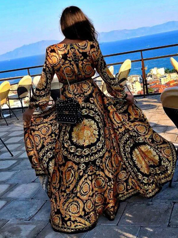 Harmony | Bohemian Maxi Dress - Elegant and Flowy - Image 5