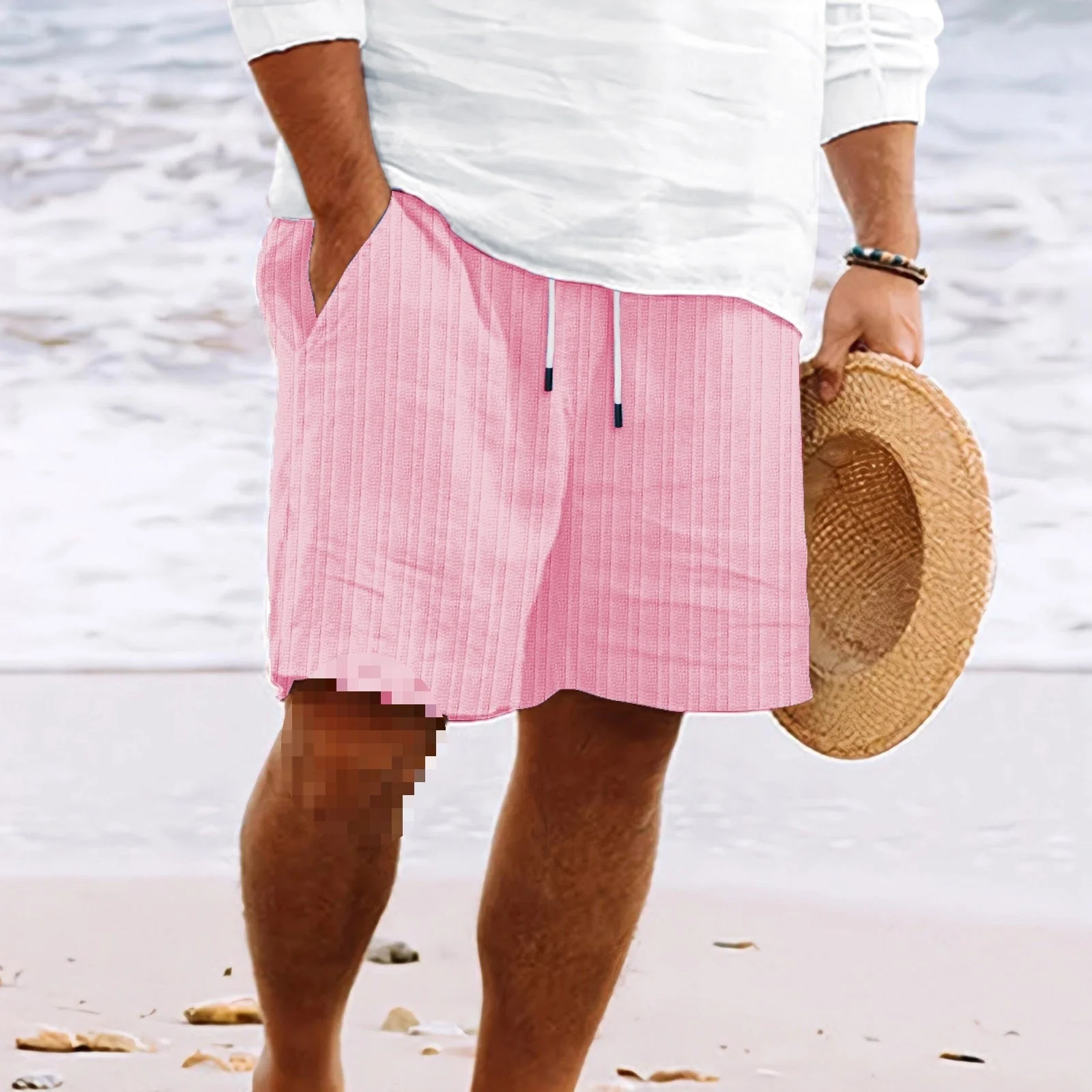 Holden | Relaxed Fit Shorts with Drawstring and Pockets - Image 5