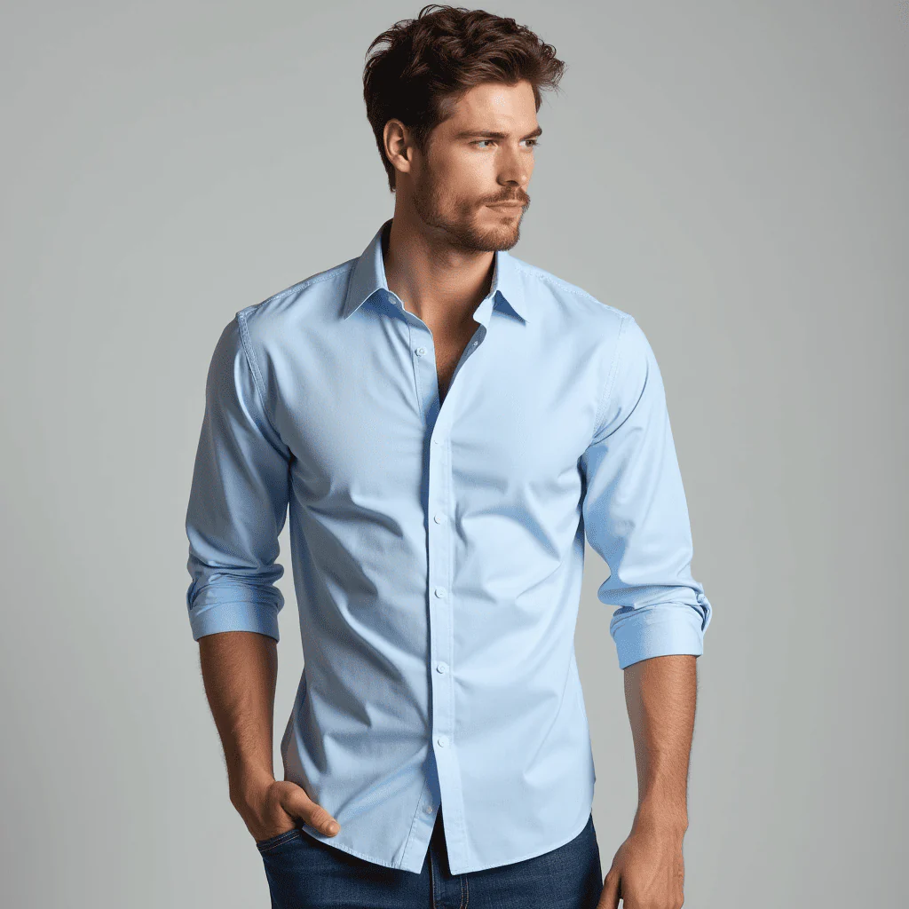 Jake | Men's Long Sleeve Button-Down Shirt