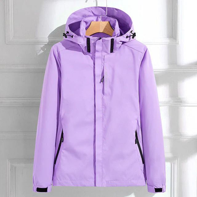 Jasmine | Women's Lightweight Hooded Rain Jacket - Image 3