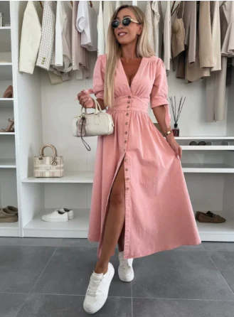 Kendra | Elegant Denim Dress - Comfortable & Chic - Image 3