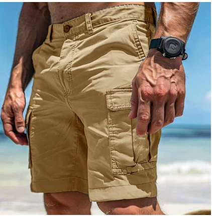 Kenneth | Versatile Cargo Shorts for Men - Comfortable and Practical - Image 3