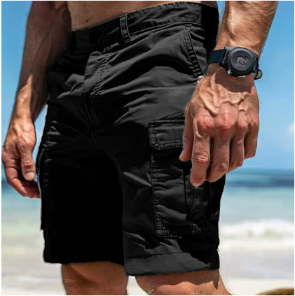 Kenneth | Versatile Cargo Shorts for Men - Comfortable and Practical - Image 4