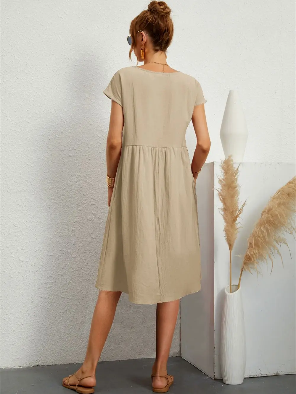 Kiara | Stylish Casual Pocket Dress for Everyday Comfort - Image 4
