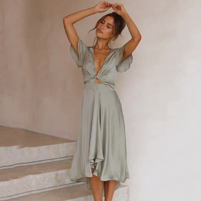 Leila | Elegant Casual Dress with Timeless Appeal - Image 7