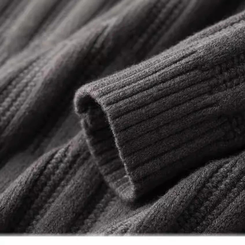 Lenny | Men's Ribbed Polo Collar Sweater - Image 7