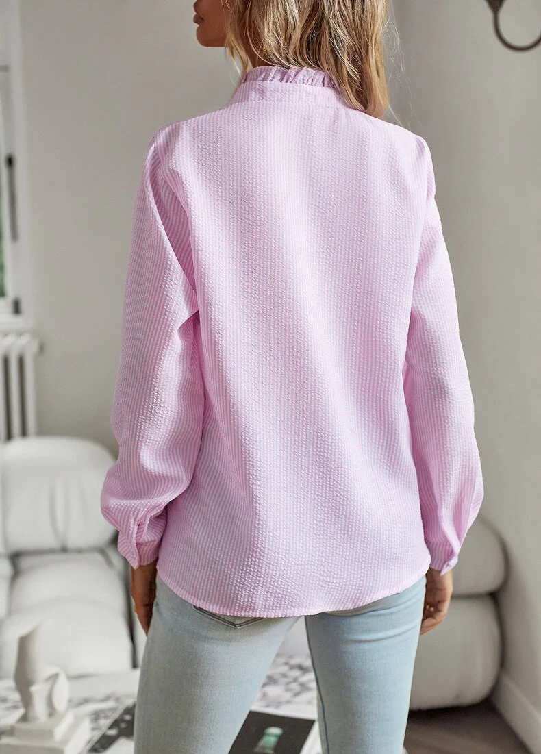Lila | Elegant Ruffle Blouse for Women - Image 16