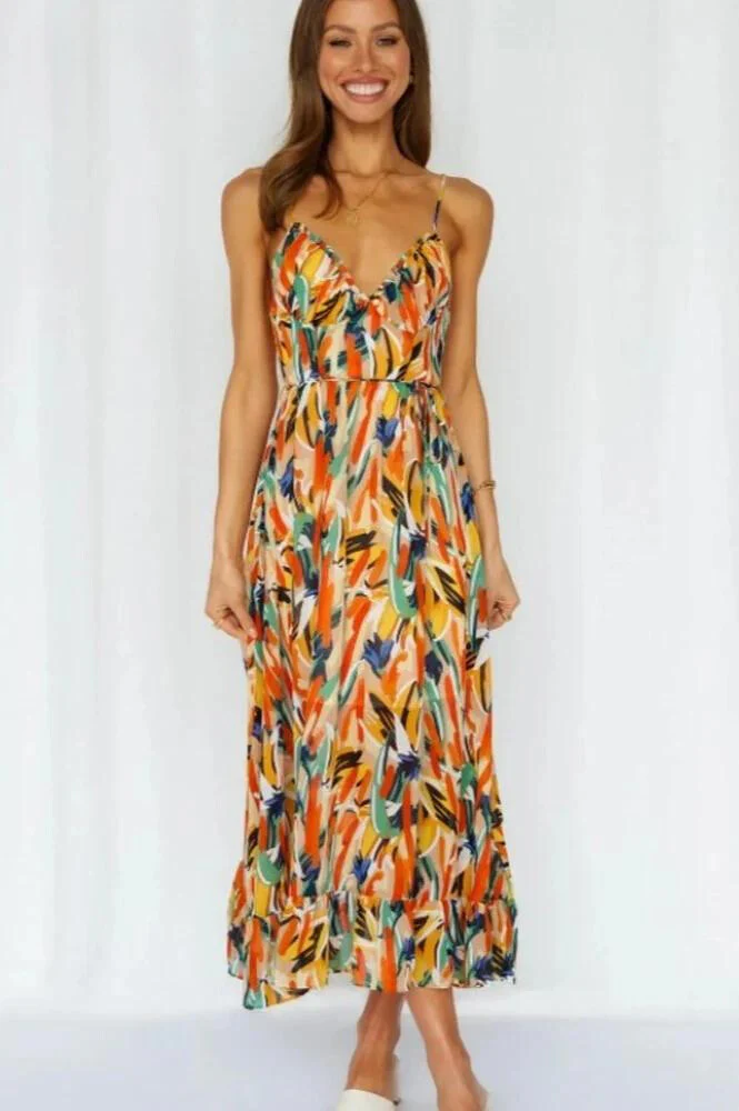 Liliana | Women’s Vibrant Lightweight Flowy Dress for Summer Days - Image 8
