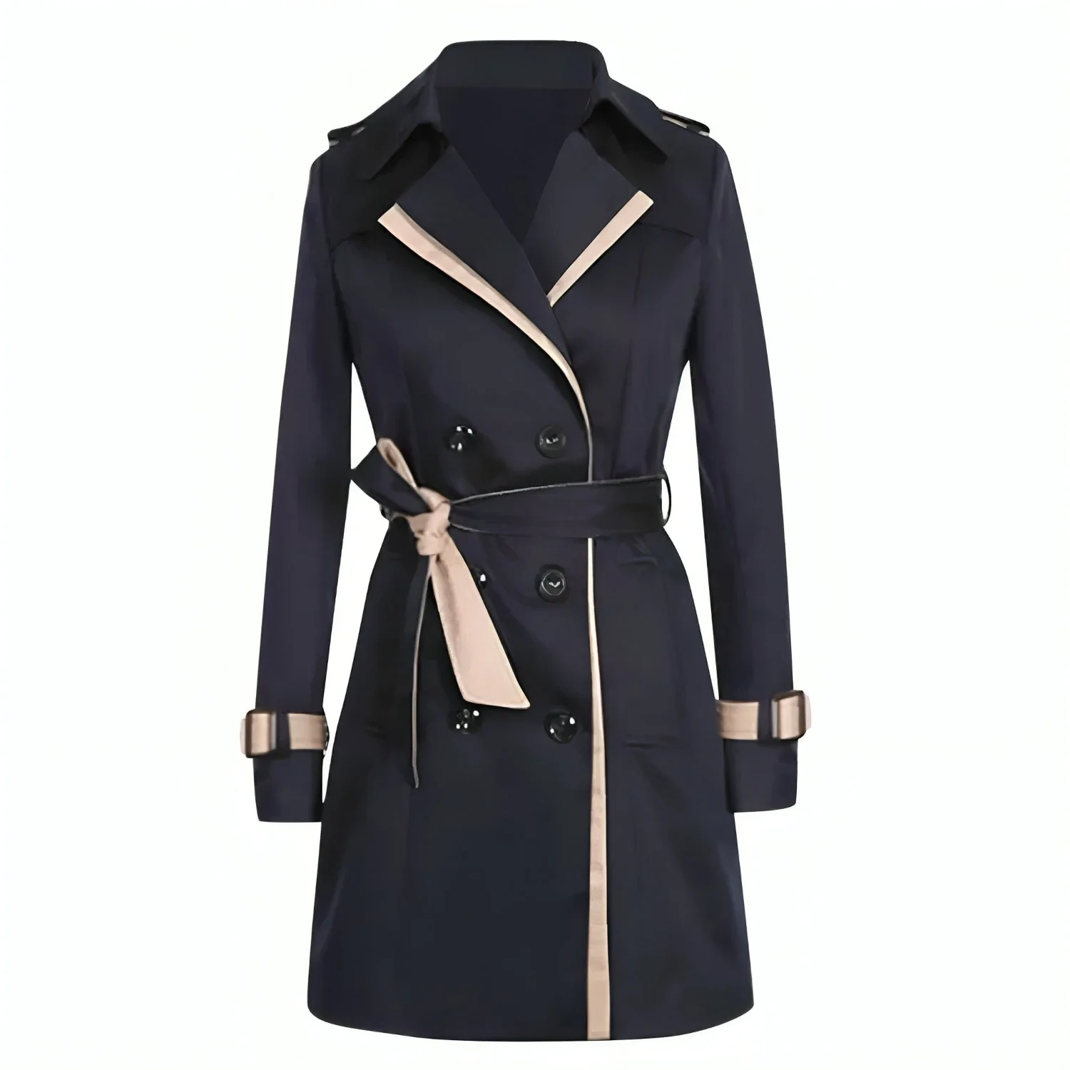 Linda | Women's Double-Breasted Trench Coat - Image 5