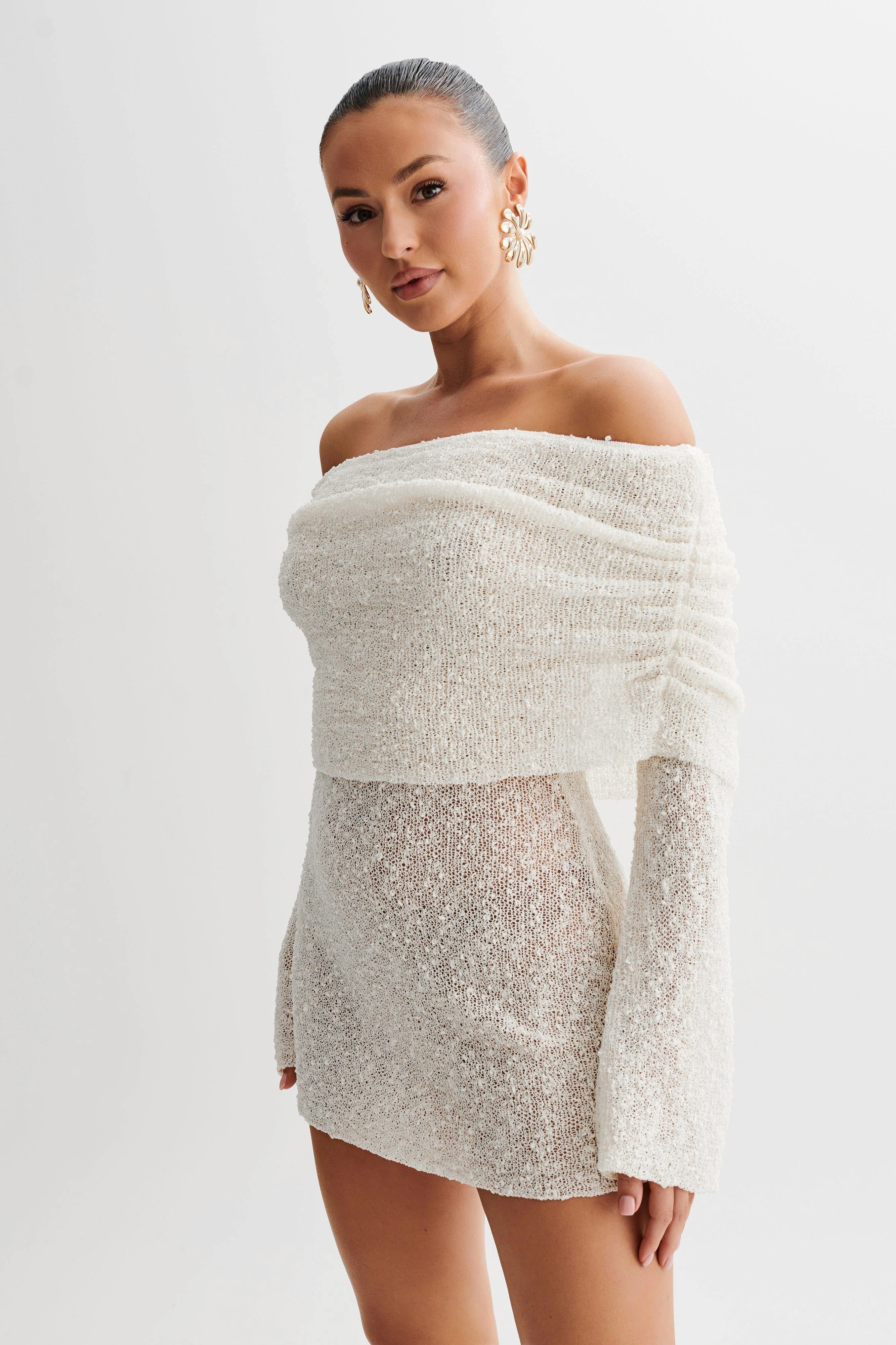 Lucy | Women's Off-Shoulder Mini Dress