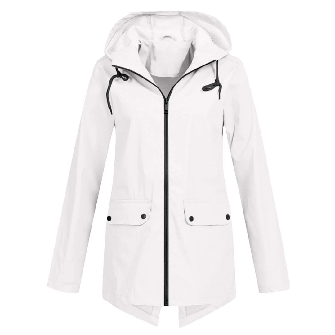 Maria | Women's Hooded Longline Jacket - Image 10