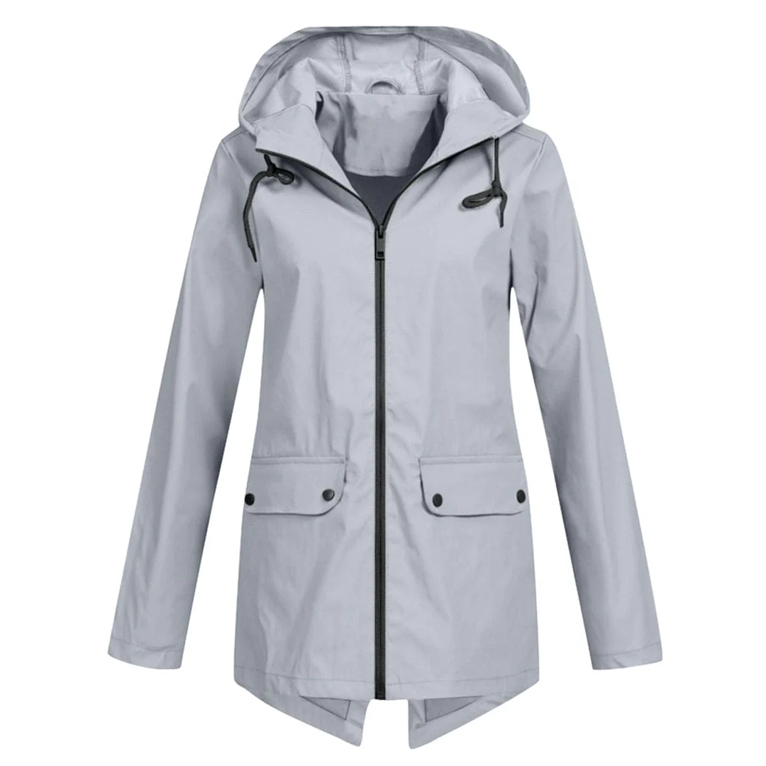 Maria | Women's Hooded Longline Jacket - Image 11