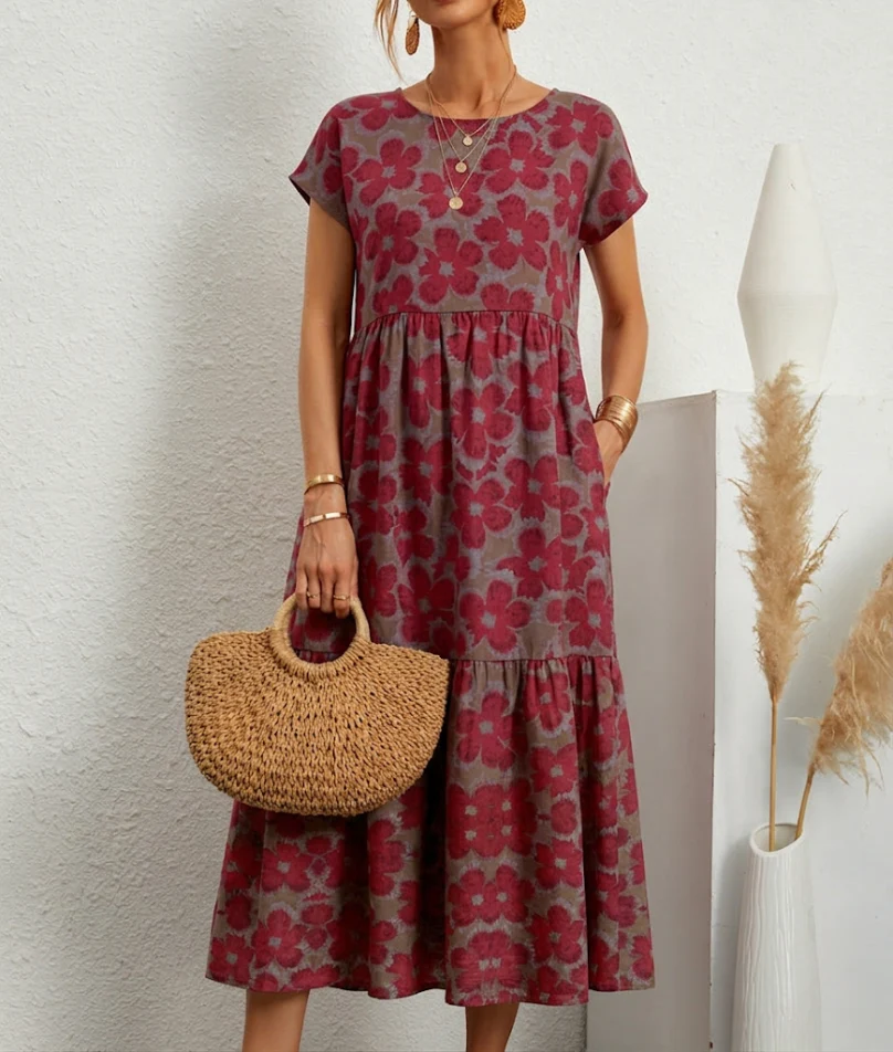 Maureen | Elegant Floral Dress for Every Occasion