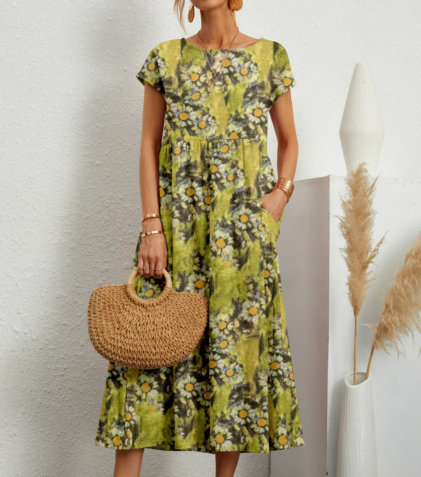 Maureen | Elegant Floral Dress for Every Occasion - Image 2
