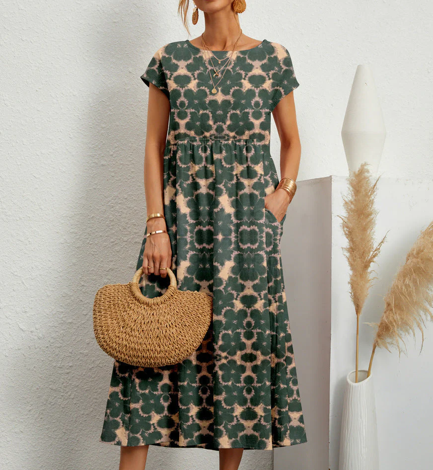 Maureen | Elegant Floral Dress for Every Occasion - Image 4
