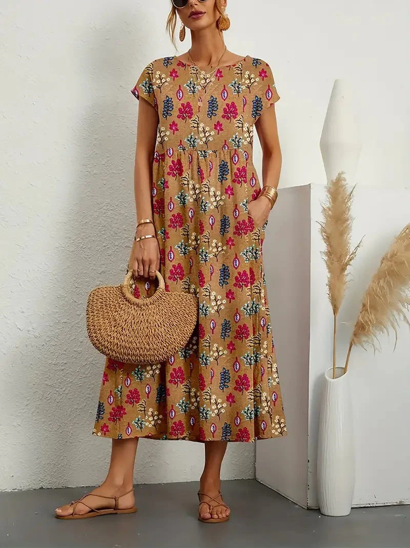 Maureen | Elegant Floral Dress for Every Occasion - Image 5